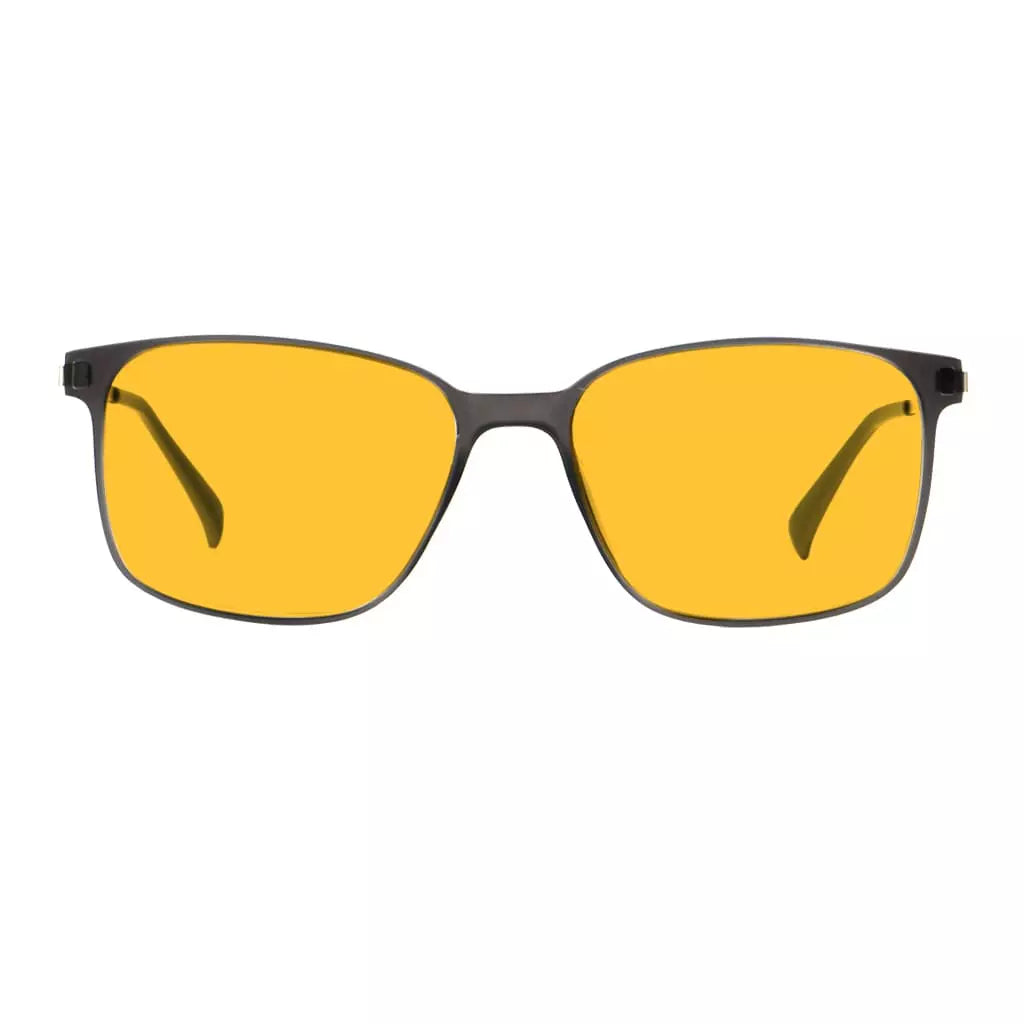 Orange Tinted Blue Light Blocking Glasses Men