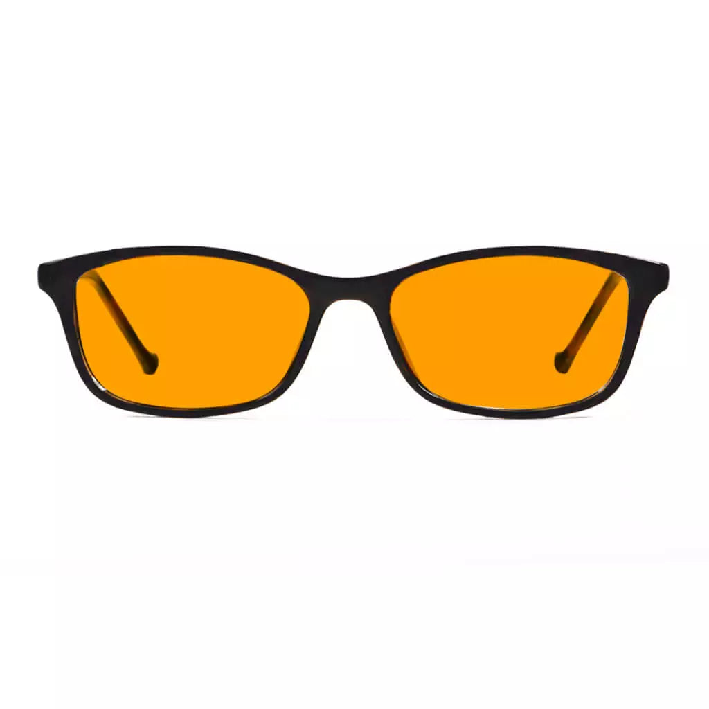 Small Orange Tinted Blue Light Blocking Glasses for Kids