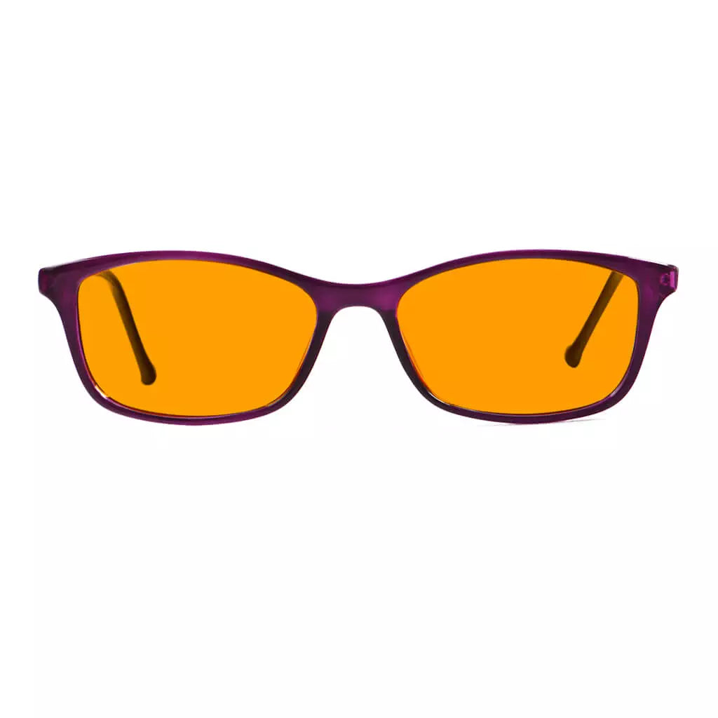 Small Orange Tinted Blue Light Blocking Glasses for Kids
