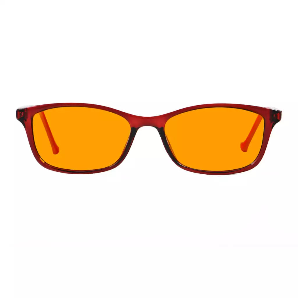 Small Orange Tinted Blue Light Blocking Glasses for Kids