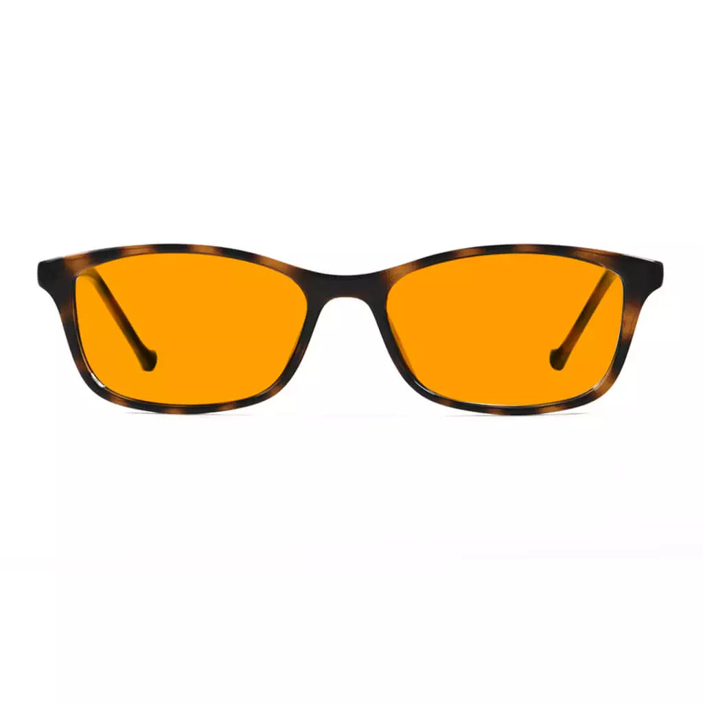 Small Orange Tinted Blue Light Blocking Glasses for Kids