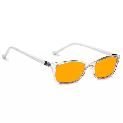 Small Orange Tinted Blue Light Blocking Glasses for Kids