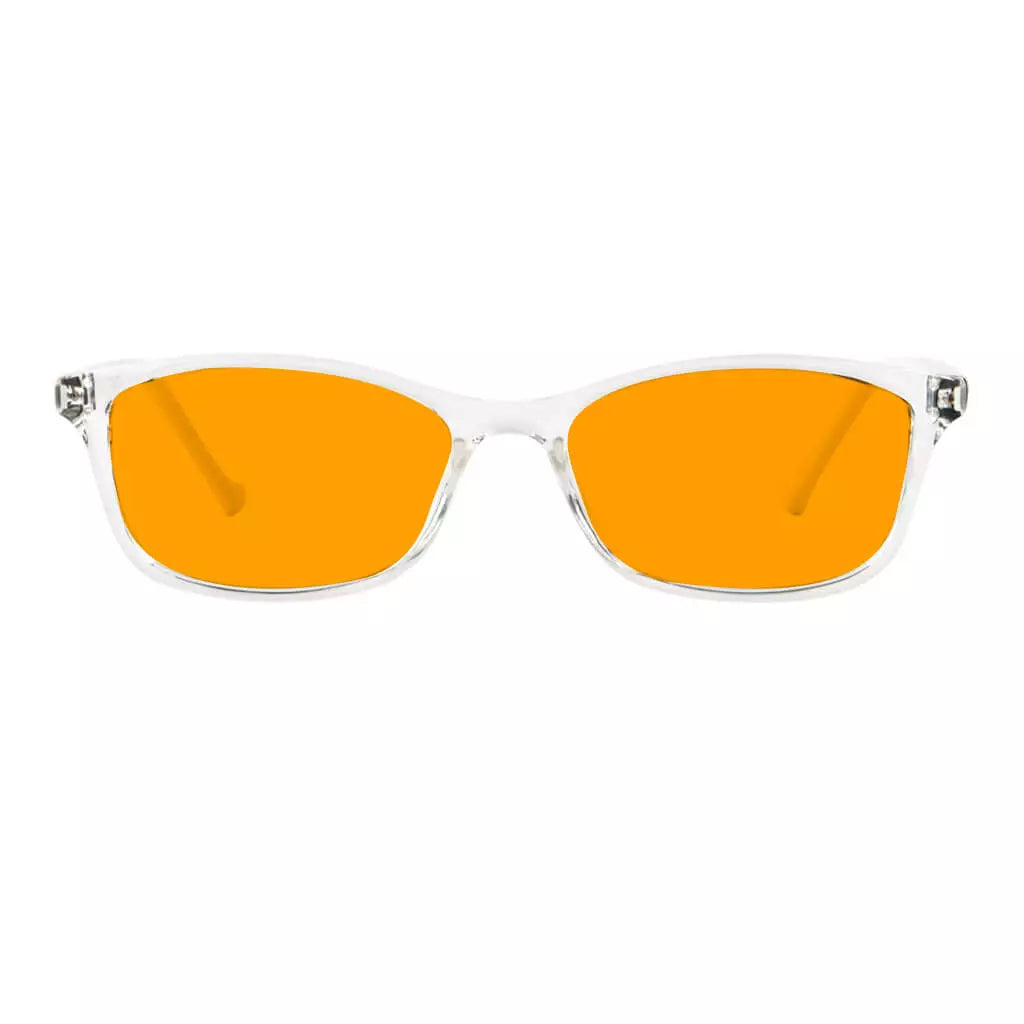 Small Orange Tinted Blue Light Blocking Glasses for Kids