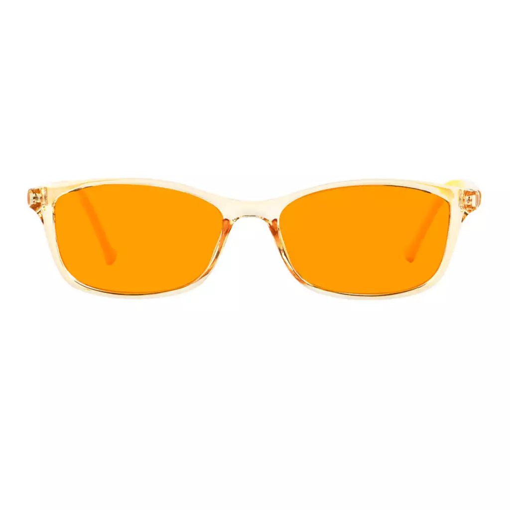 Small Orange Tinted Blue Light Blocking Glasses for Kids