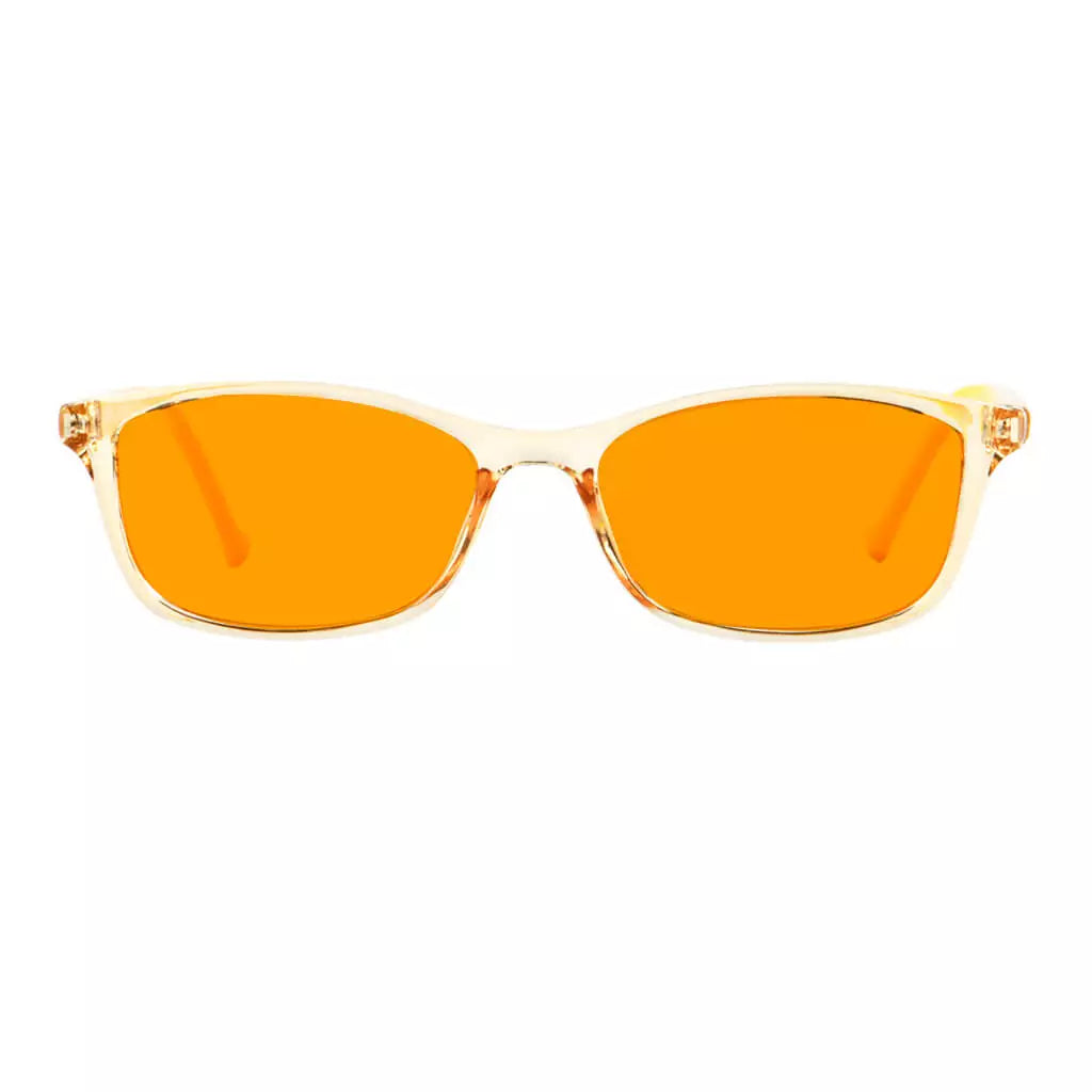 Small Orange Tinted Blue Light Blocking Glasses for Kids
