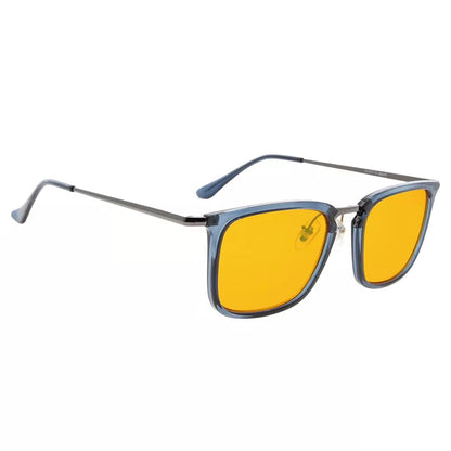 Orange Tinted Blue Light Blocking Glasses Men Women