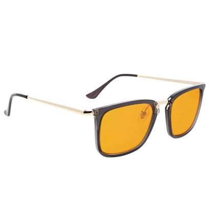 Orange Tinted Blue Light Blocking Glasses Men Women