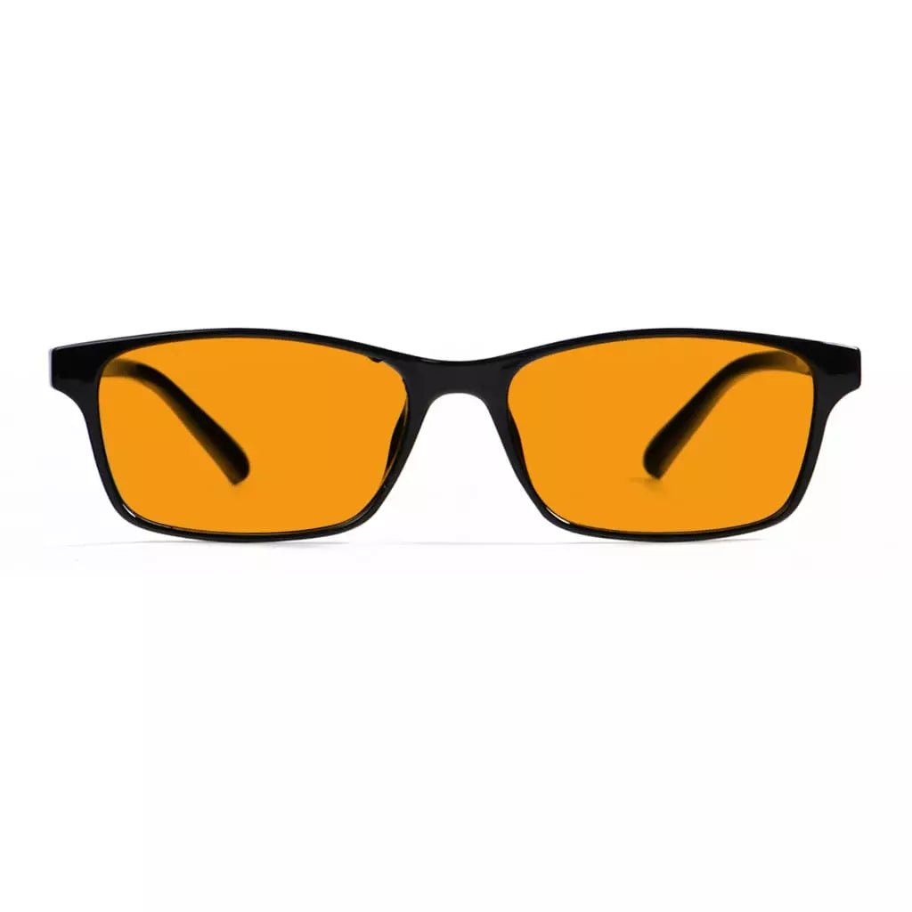 Orange Tinted Blue Light Blocking Reading Glasses for Women and Men