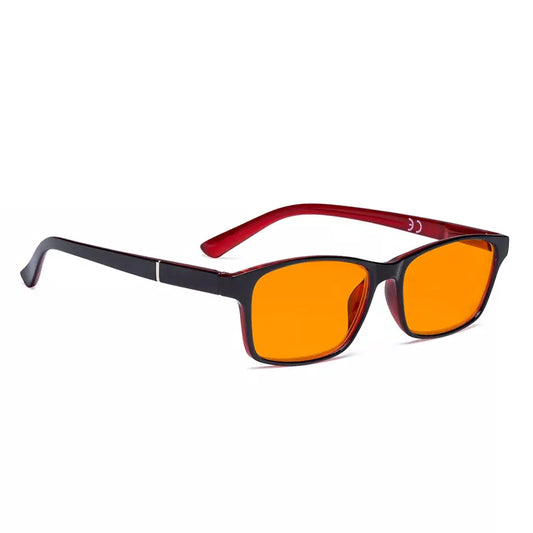 Orange Tinted Blue Light Blocking Glasses for Men and Women