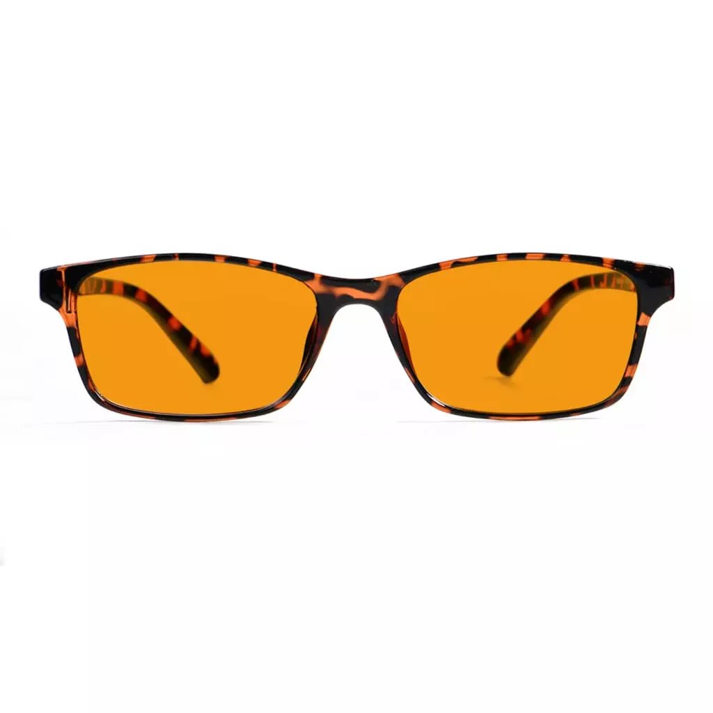 Orange Tinted Blue Light Blocking Reading Glasses for Women and Men