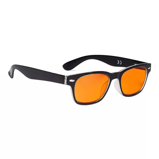 Cat Eye Orange Tinted Blue Light Blocking Glasses for Women
