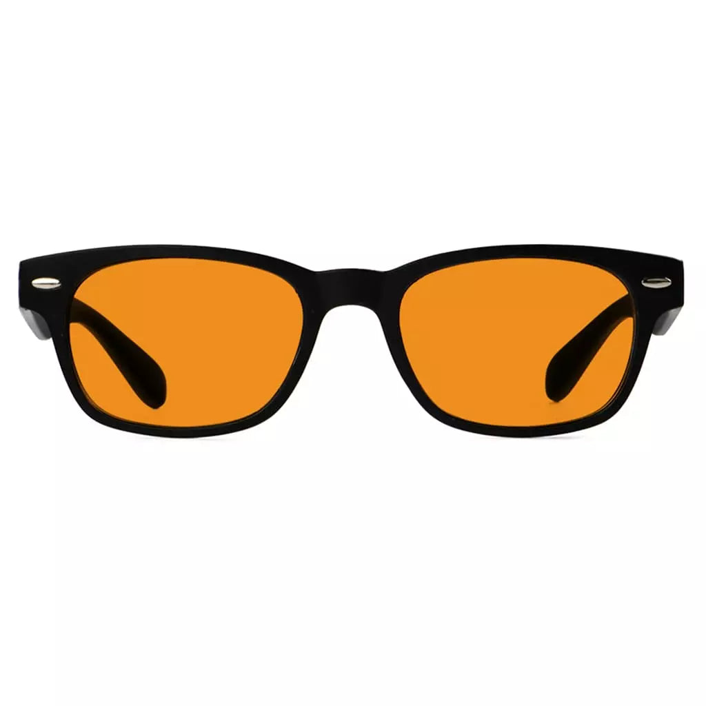 Cat Eye Orange Tinted Blue Light Blocking Glasses for Women