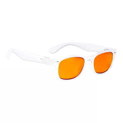 Cat Eye Orange Tinted Blue Light Blocking Glasses for Women