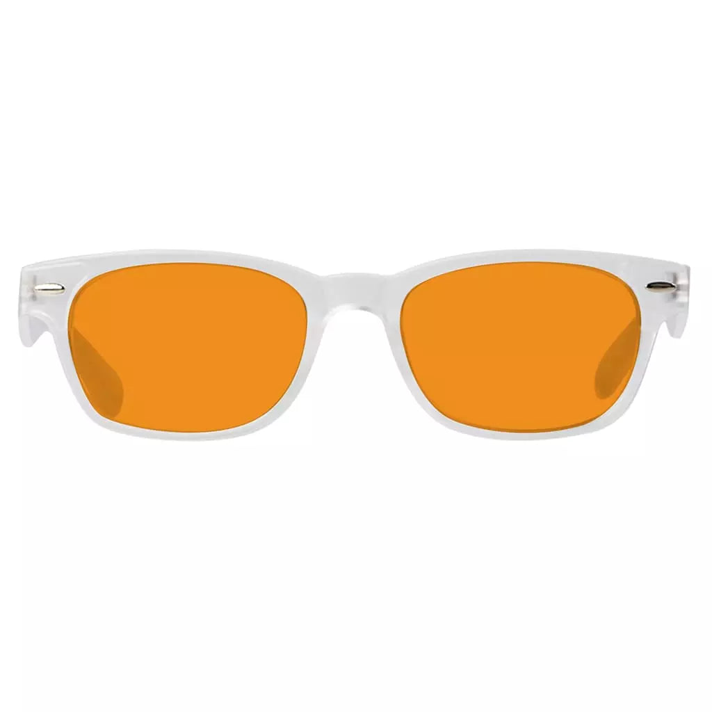 Cat Eye Orange Tinted Blue Light Blocking Glasses for Women