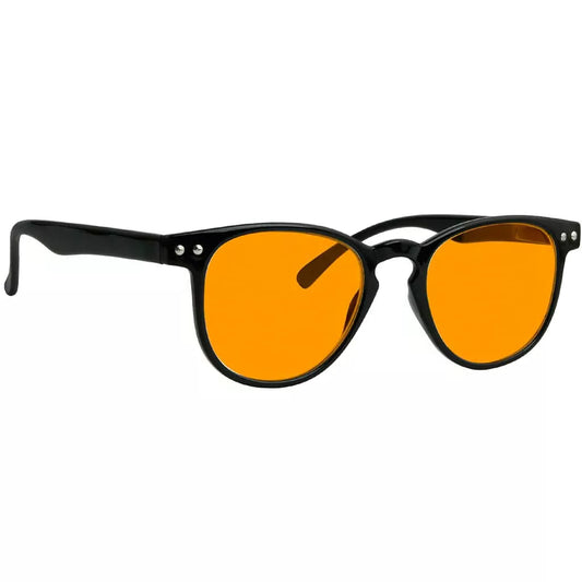Orange Tinted Blue Light Blocking Glasses Women Men
