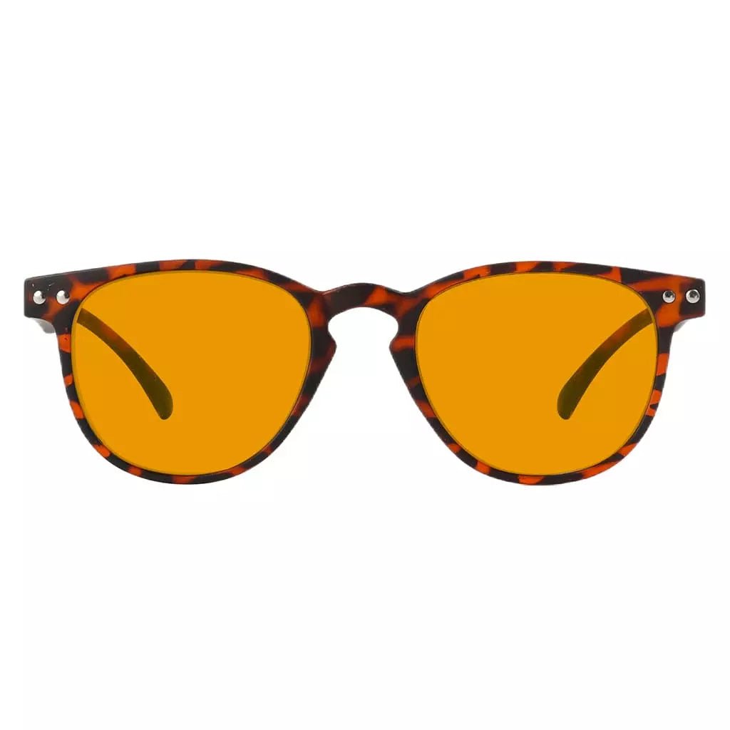 Orange Tinted Blue Light Blocking Glasses Women Men