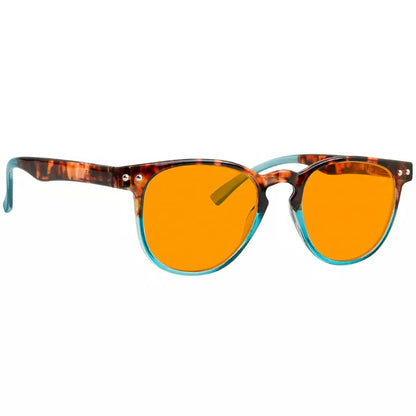 Orange Tinted Blue Light Blocking Glasses Women Men