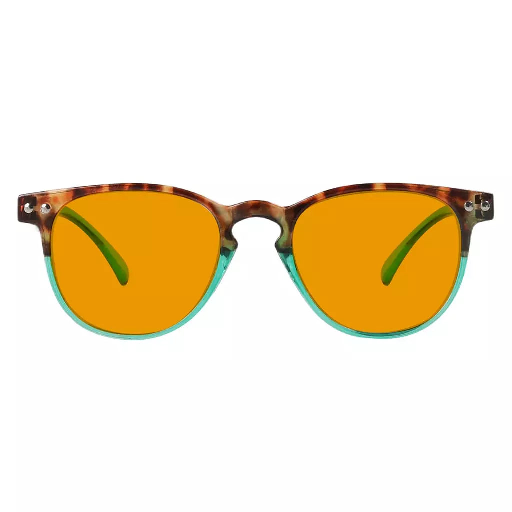 Orange Tinted Blue Light Blocking Glasses Women Men