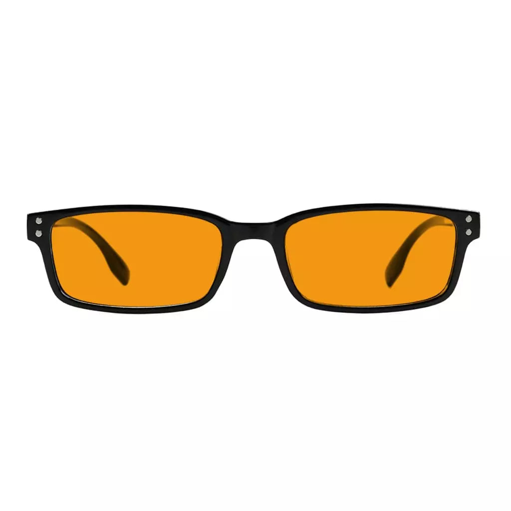 Orange Tinted Blue Light Blocking Glasses for Women Men