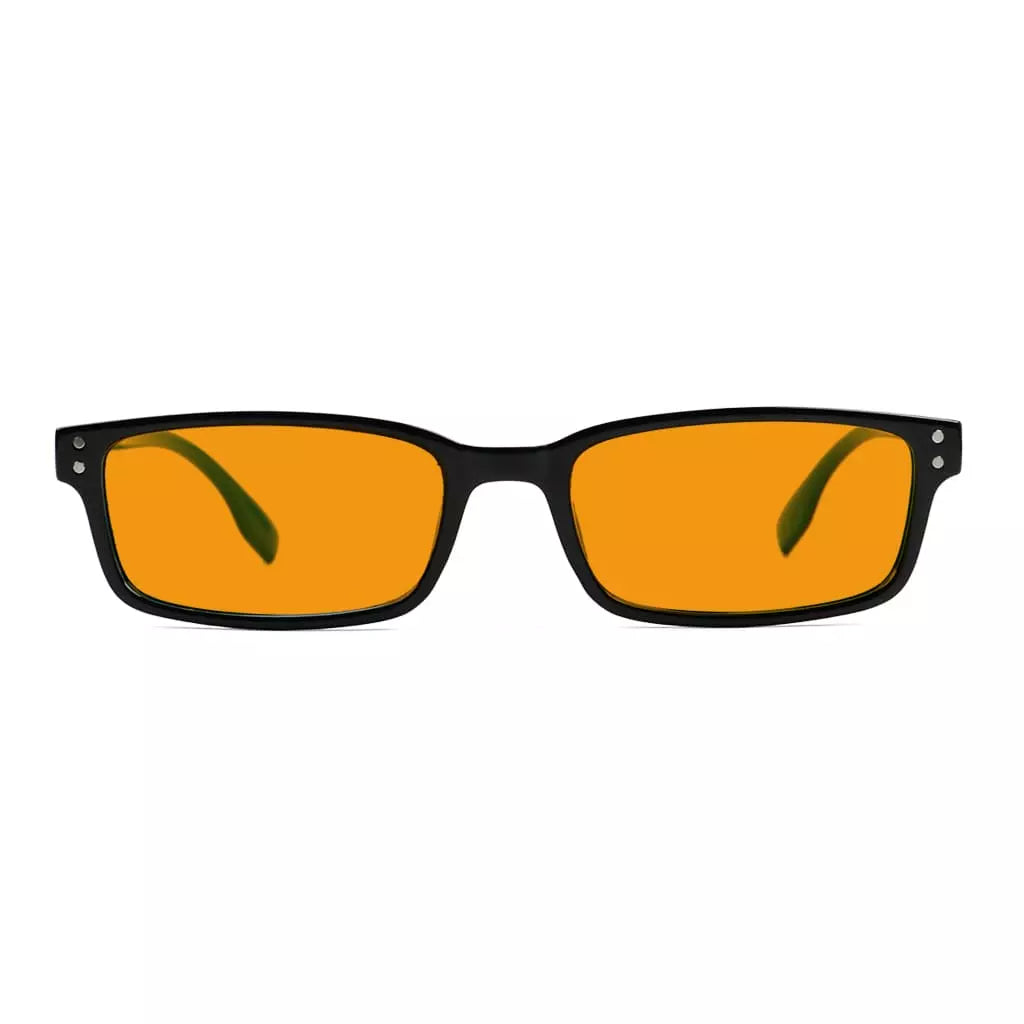 Orange Tinted Blue Light Blocking Glasses for Women Men