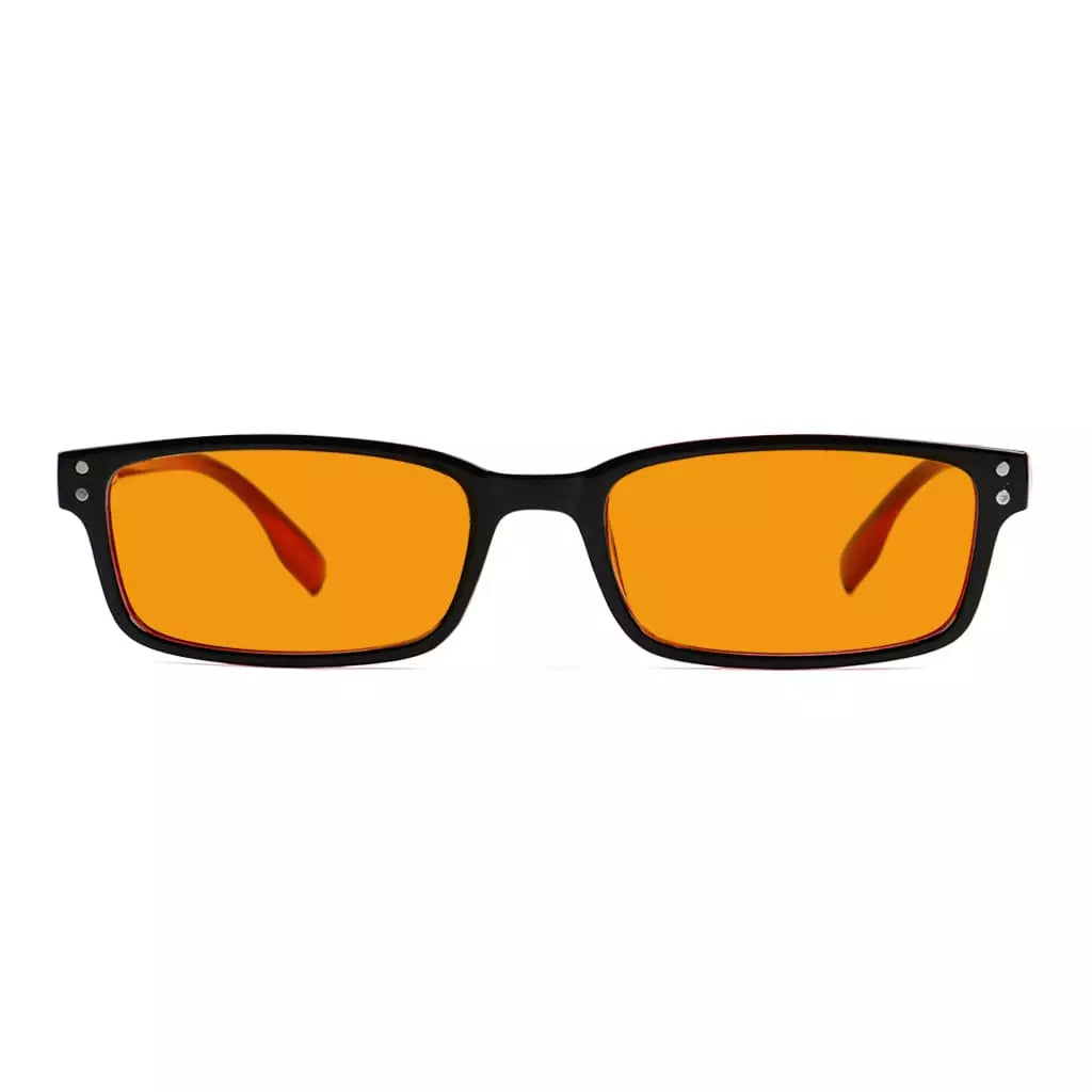 Orange Tinted Blue Light Blocking Glasses for Women Men