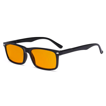 Cgbat Blue Light Blocking Reading Glasses Orange Tinted