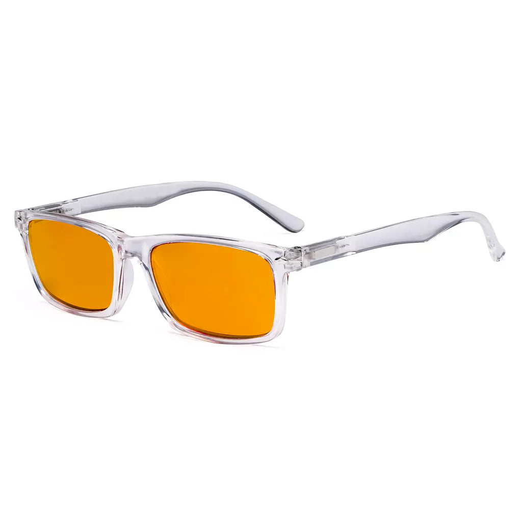 Cgbat Blue Light Blocking Reading Glasses Orange Tinted