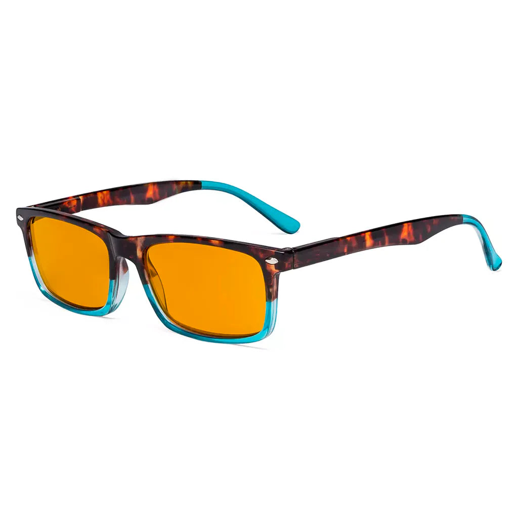 Cgbat Blue Light Blocking Reading Glasses Orange Tinted