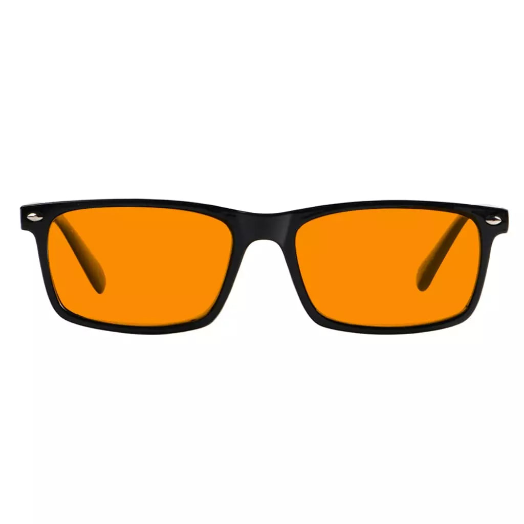 Orange Tinted Blue Light Blocking Glasses for Men and Women