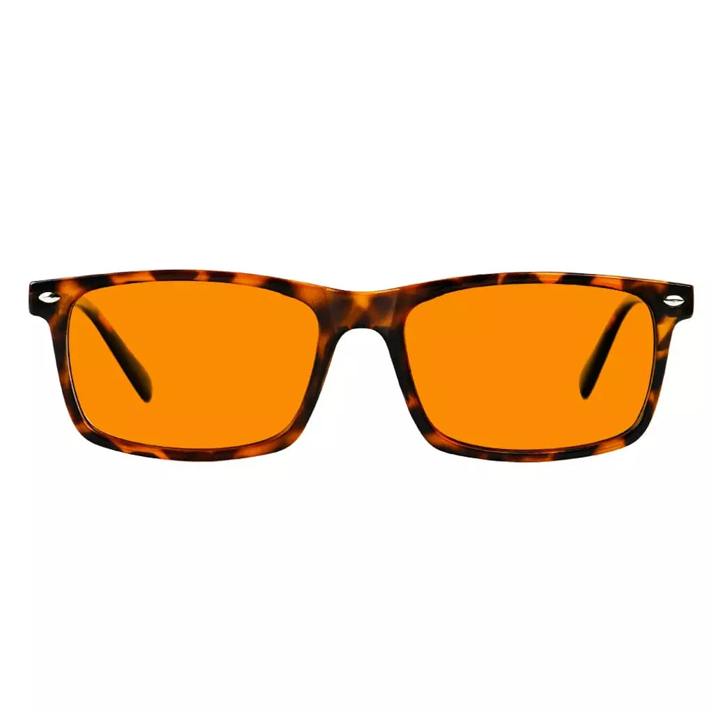 Orange Tinted Blue Light Blocking Glasses for Men and Women