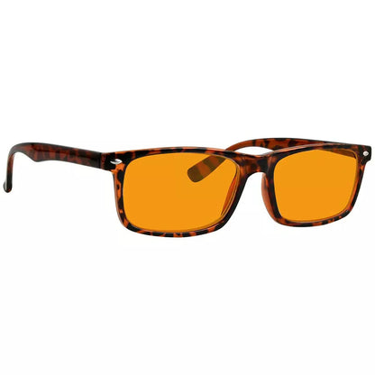 Orange Tinted Blue Light Blocking Reading Glasses for Men and Women