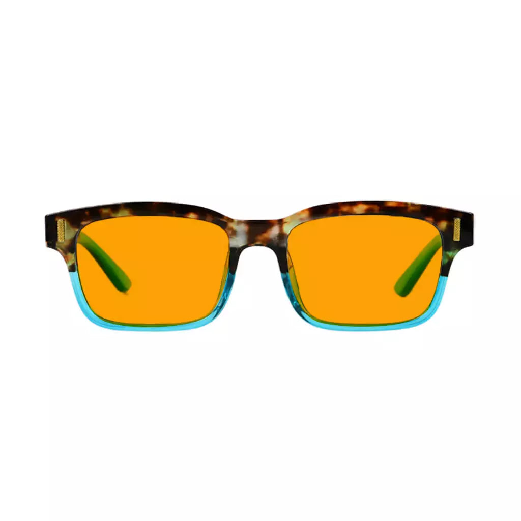 Orange Tinted Blue Light Blocking Reading Glasses Momen