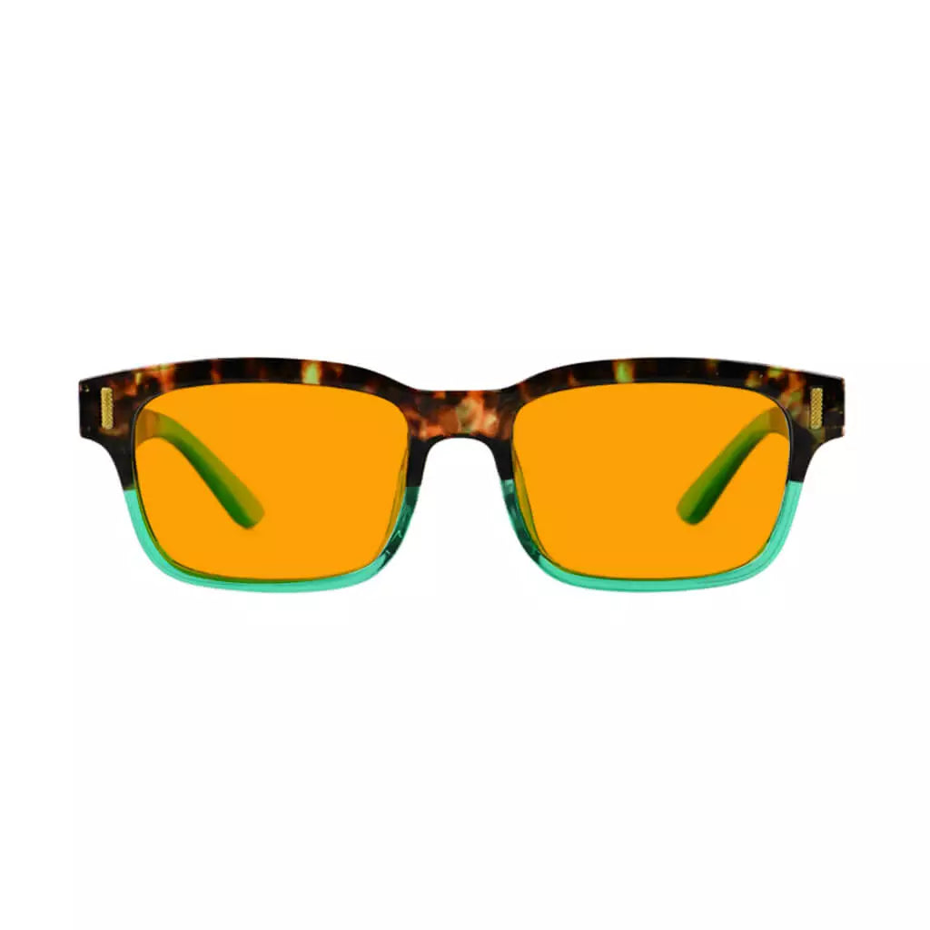 Orange Tinted Blue Light Blocking Reading Glasses Momen