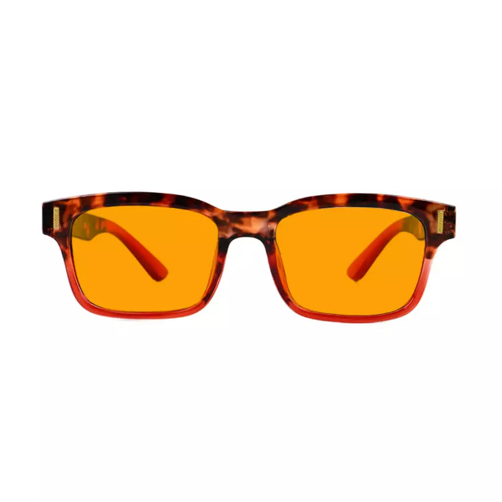 Orange Tinted Blue Light Blocking Reading Glasses Momen