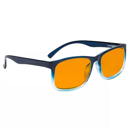 Orange Tinted Blue Light Blocking Glasses Women Men