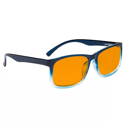 Orange Tinted Blue Light Blocking Glasses Women Men