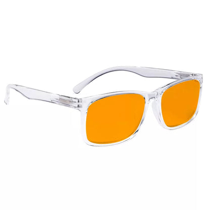 Orange Tinted Blue Light Blocking Reading Glasses Women Men