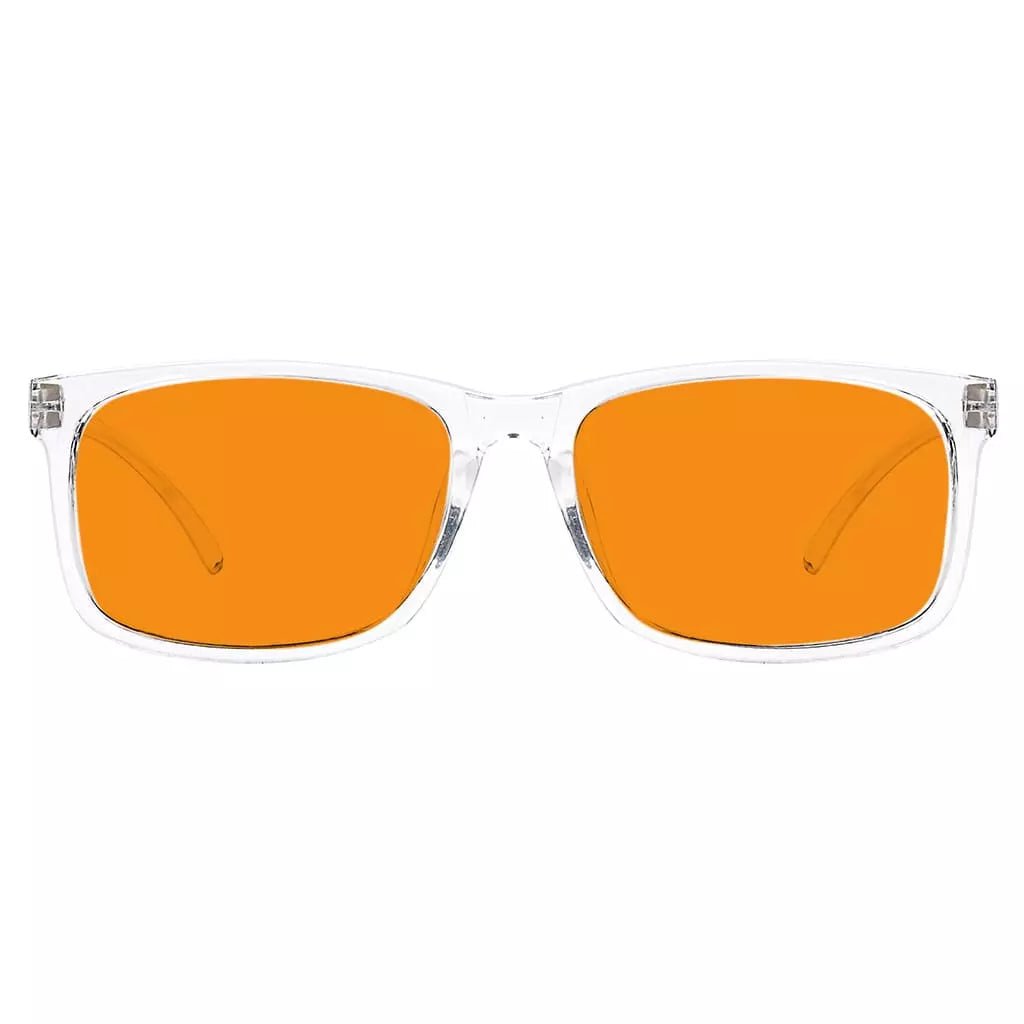 Orange Tinted Blue Light Blocking Reading Glasses Women Men