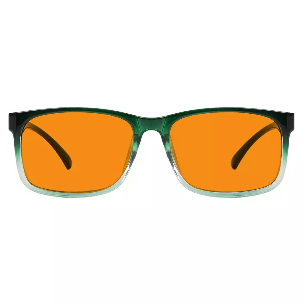 Orange Tinted Blue Light Blocking Glasses Women Men