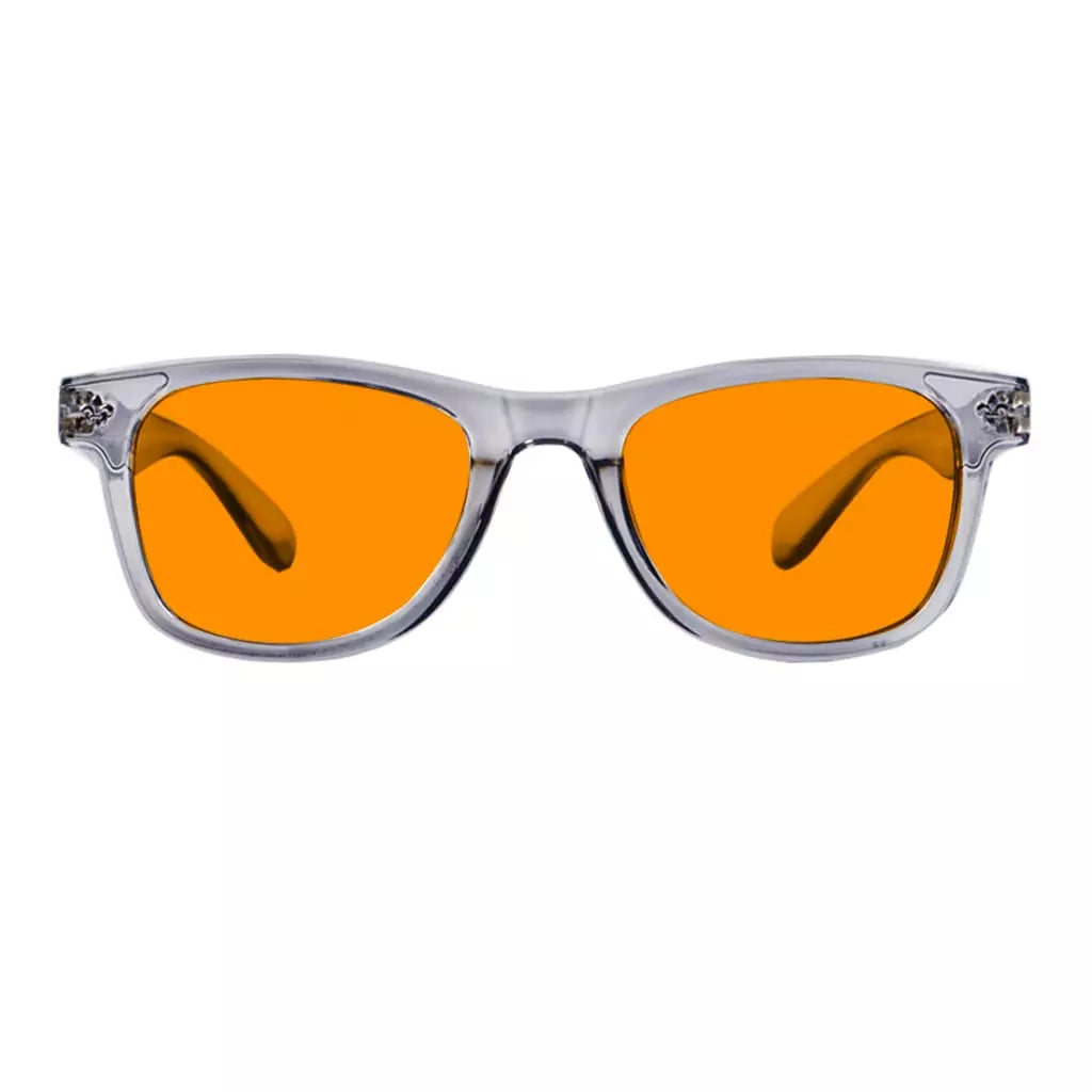Orange Tinted Bifocal Blue Light Blocking Glasses Women Men