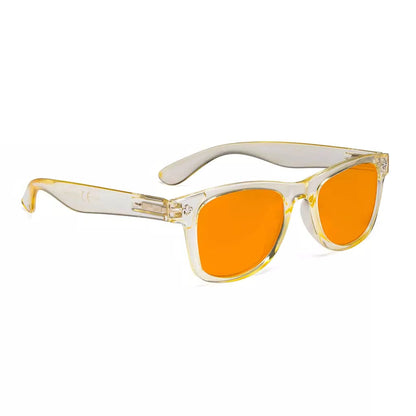 Orange Tinted Bifocal Blue Light Blocking Glasses Women Men