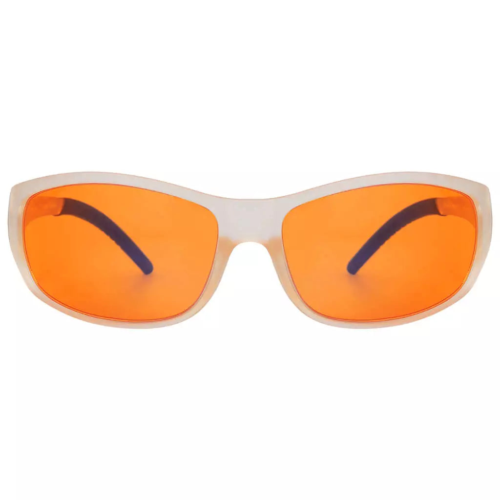 Orange Tinted Blue Light Blocking Glasses Women Men