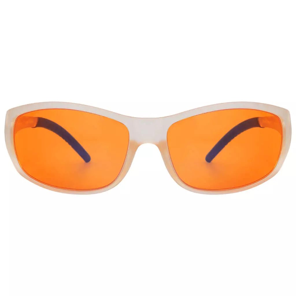 Orange Tinted Blue Light Blocking Glasses Women Men