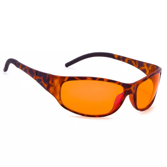 Orange Tinted Blue Light Blocking Glasses Women Men