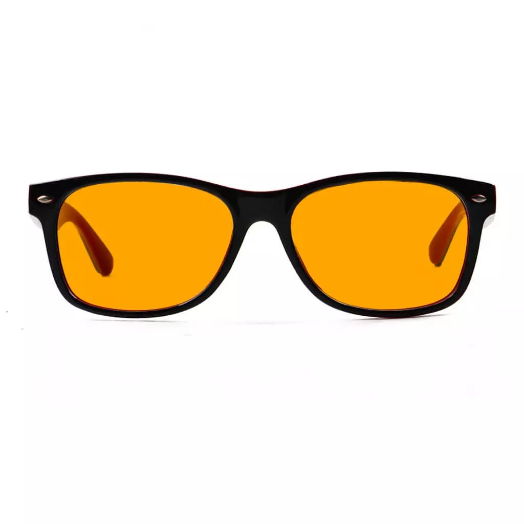Nighttime Orange Tinted Blue Light Blocking Glasses Women Men