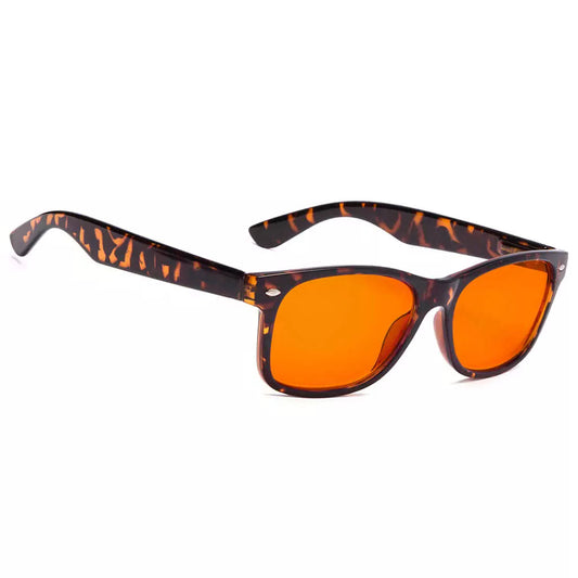 Nighttime Orange Tinted Blue Light Blocking Glasses Women Men