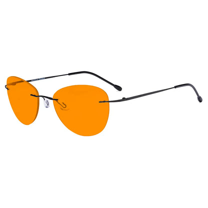 Cgbau Blue Light Blocking Reading Glasses Orange Tinted