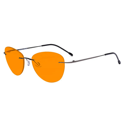 Cgbau Blue Light Blocking Reading Glasses Orange Tinted