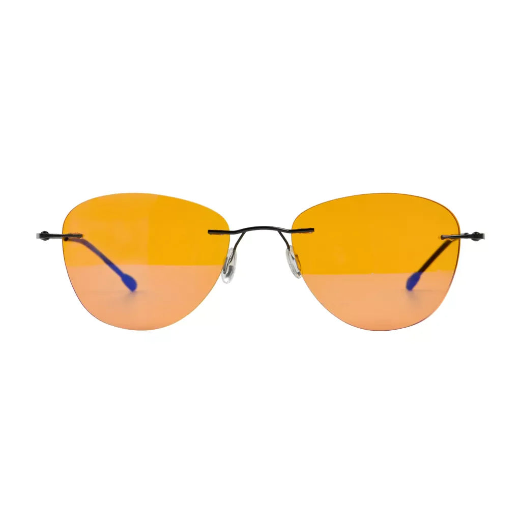 Cgbau Blue Light Blocking Glasses Orange Tinted