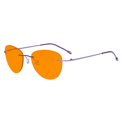 Cgbau Blue Light Blocking Glasses Orange Tinted